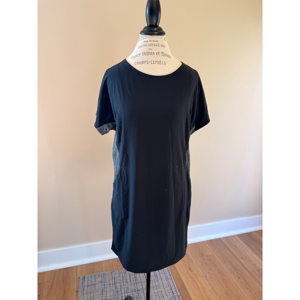 Smartwool Women's Black/Gray Genius Shirt Dress Size S NWT